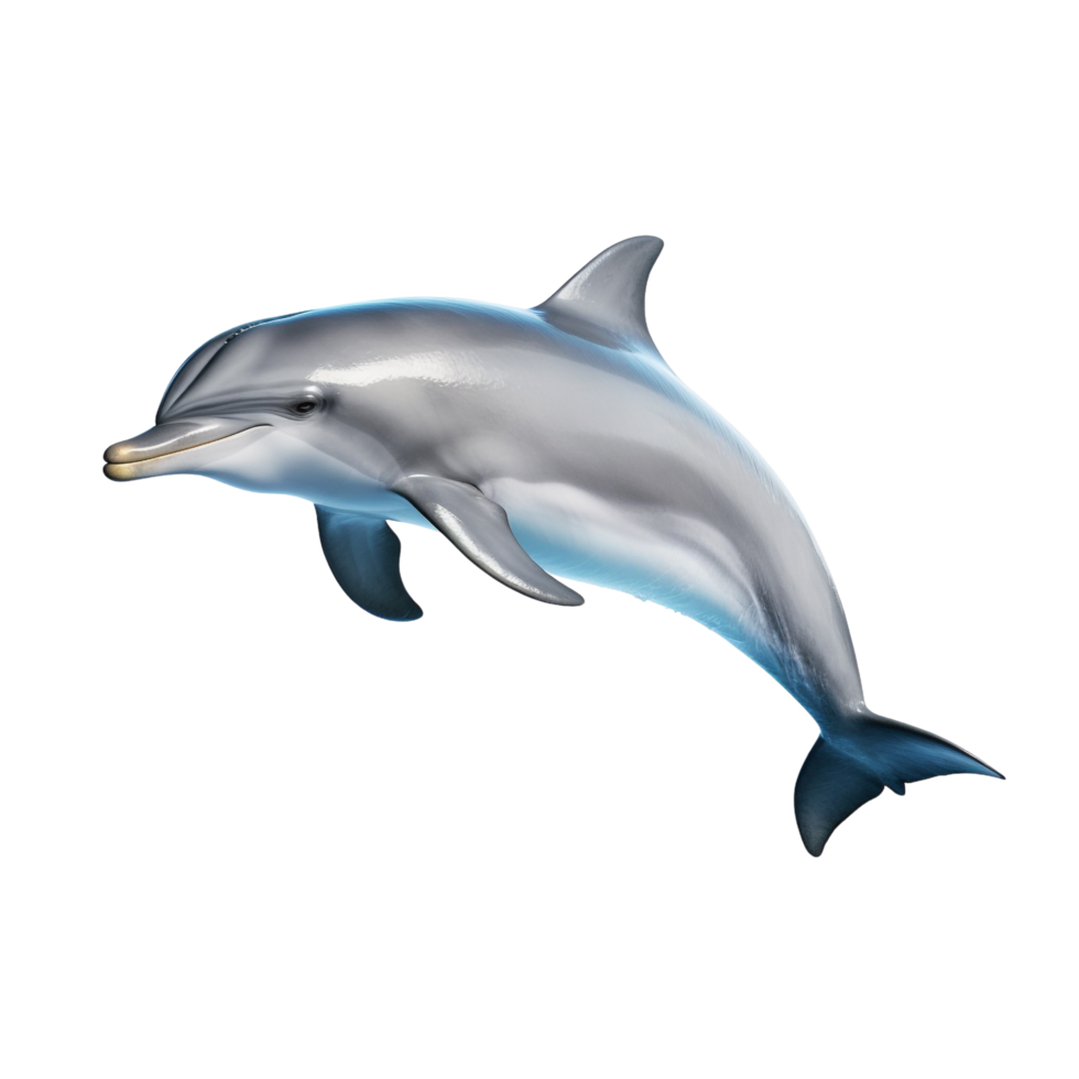 AI generated Dolphin clip art png