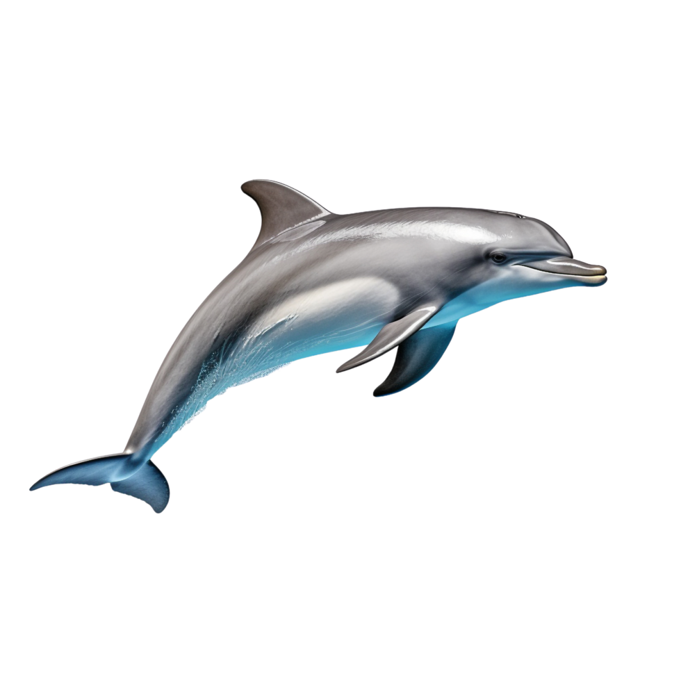 AI generated Dolphin clip art png