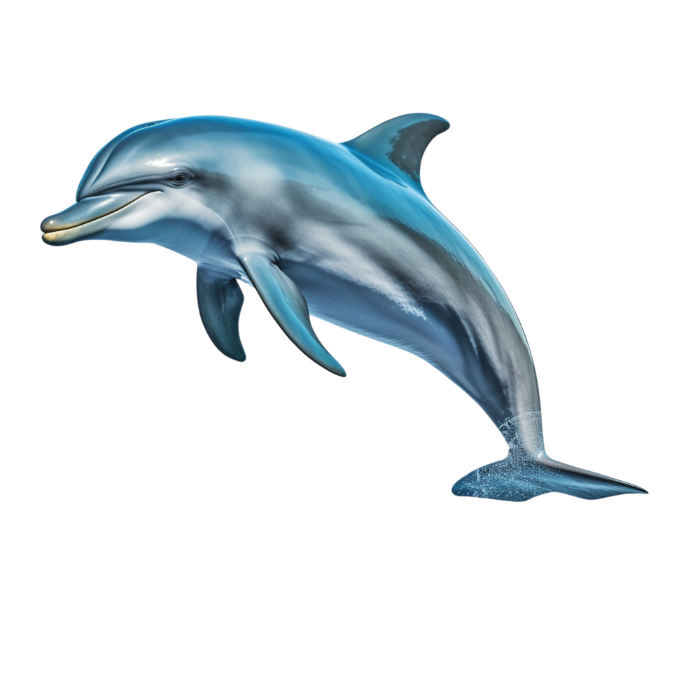 AI generated Dolphin clip art png