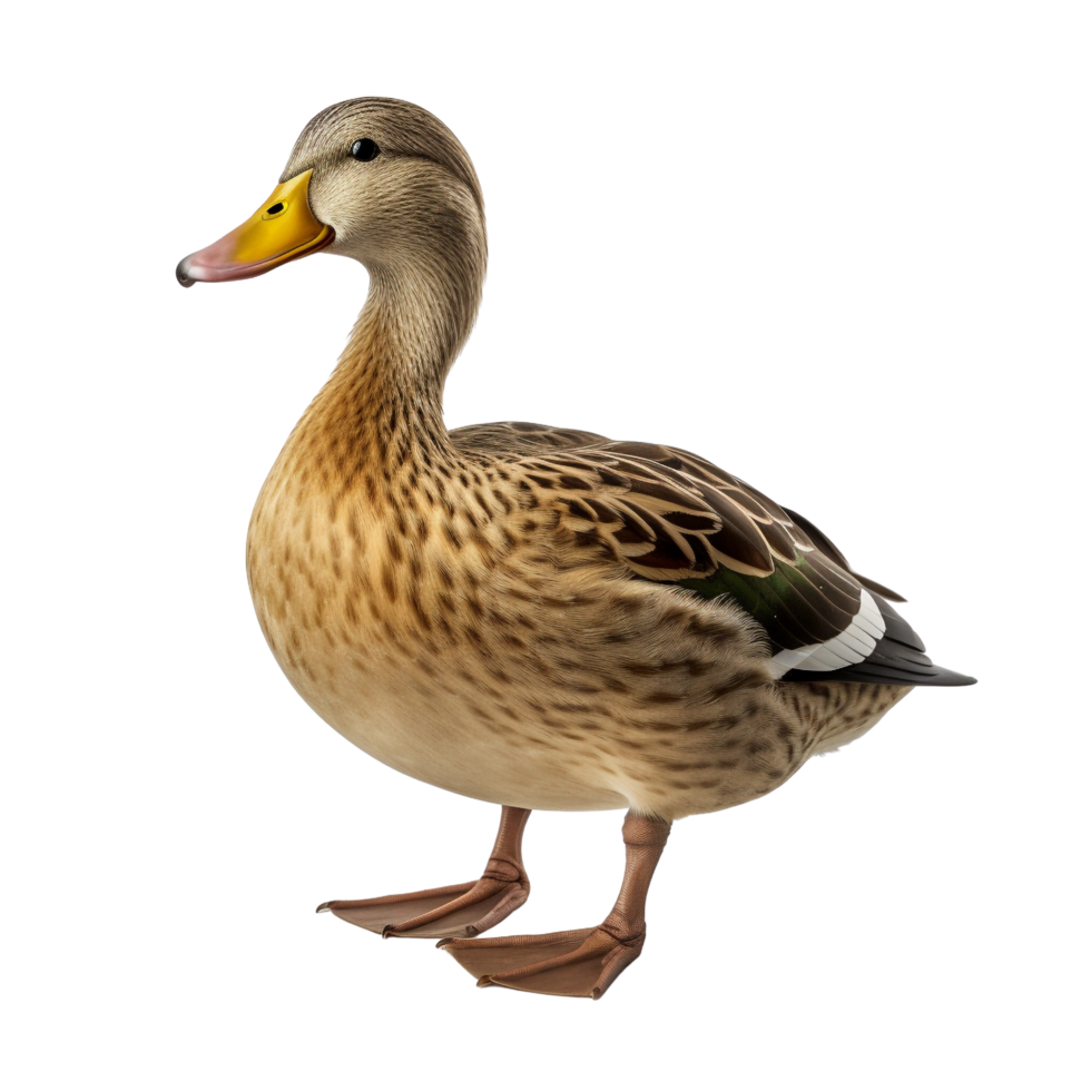 AI generated Duck clip art png