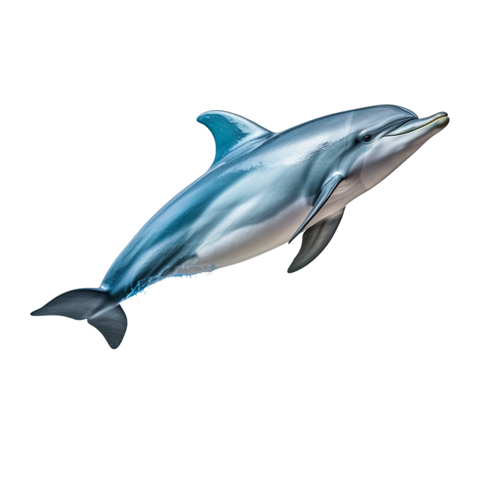 AI generated Dolphin clip art png