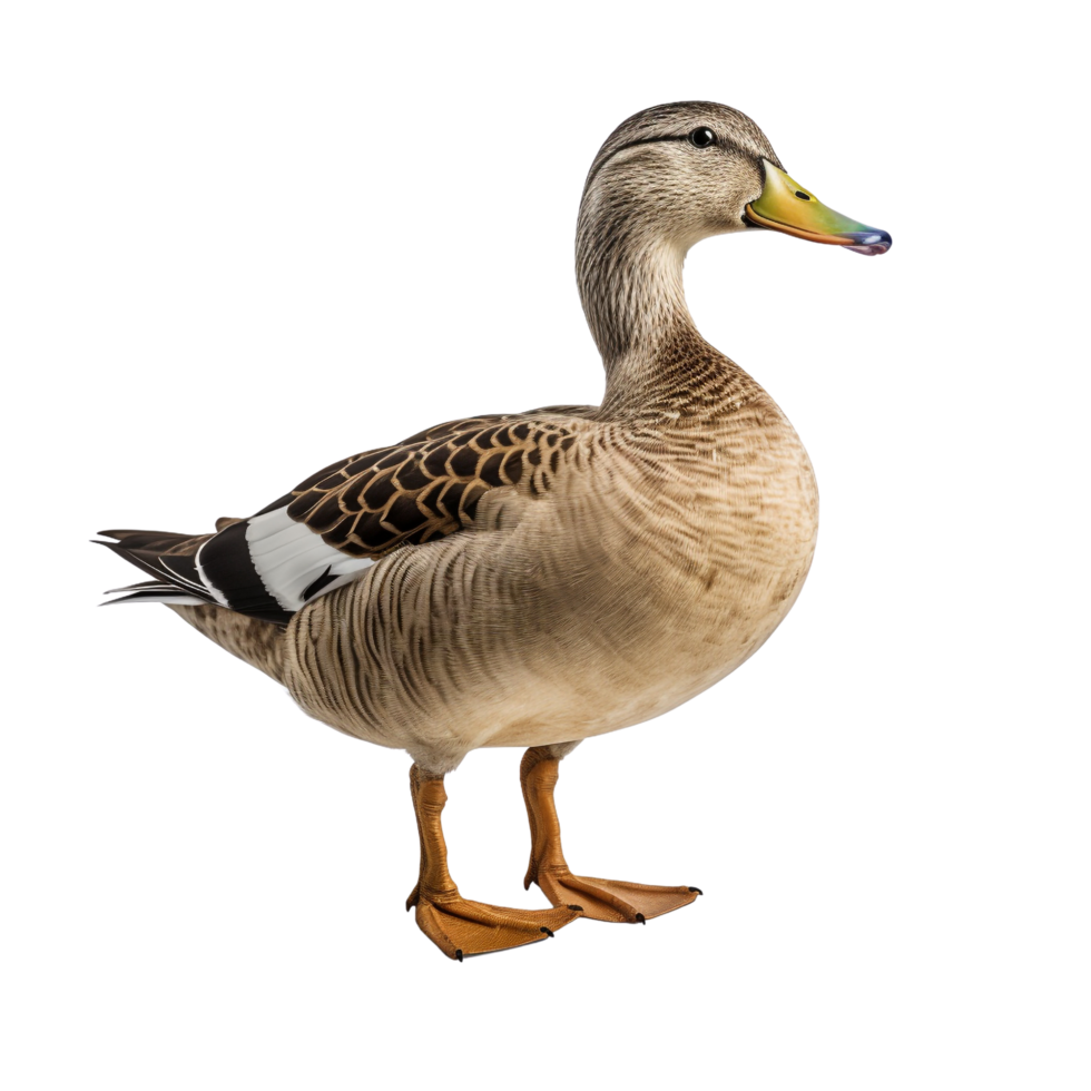 AI generated Duck clip art png