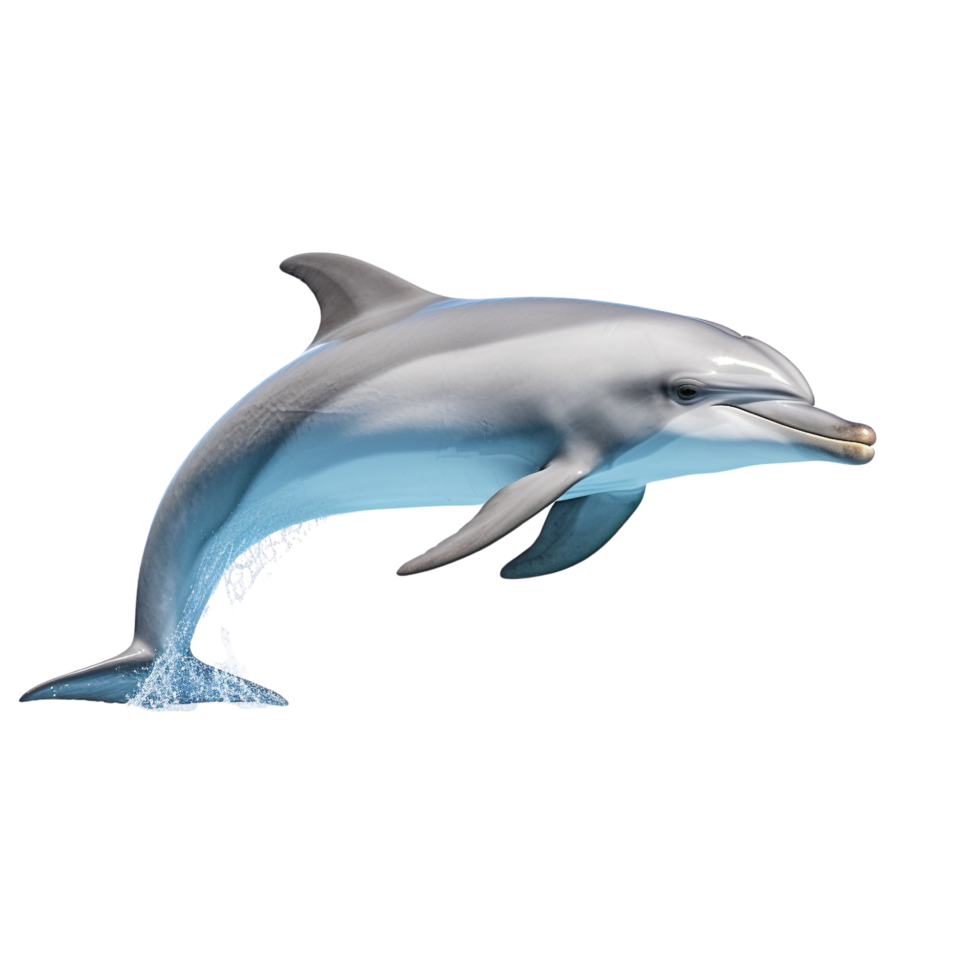 AI generated Dolphin clip art png