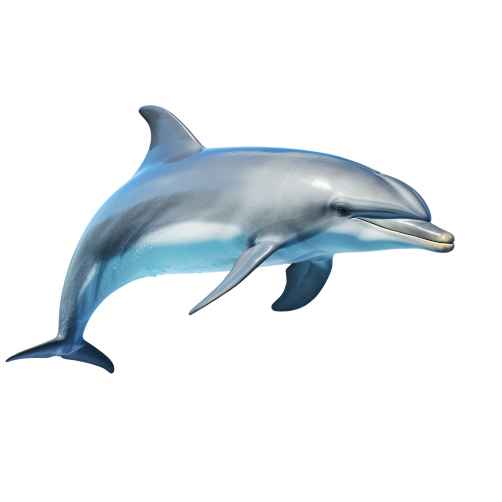 AI generated Dolphin clip art png