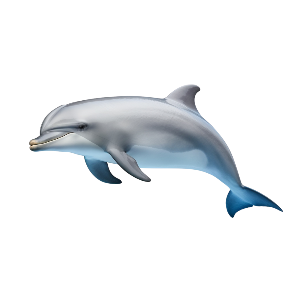 AI generated Dolphin clip art png