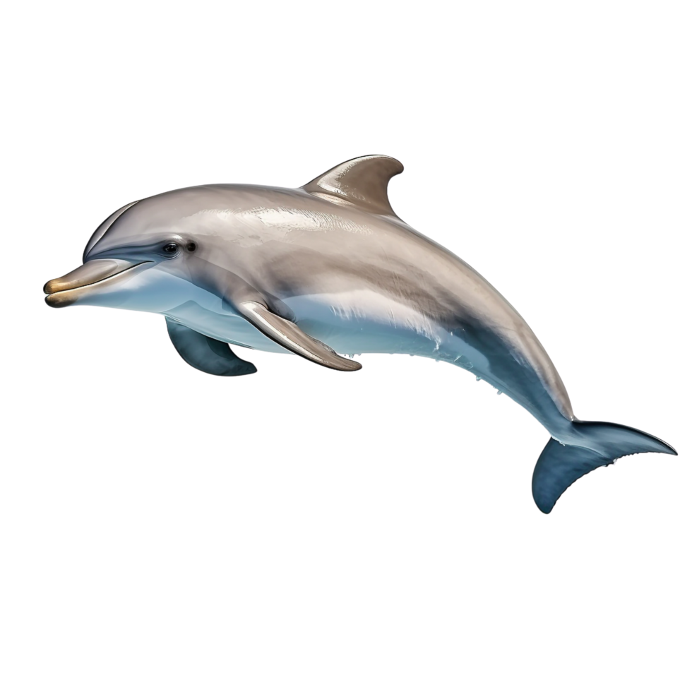 AI generated Dolphin clip art png