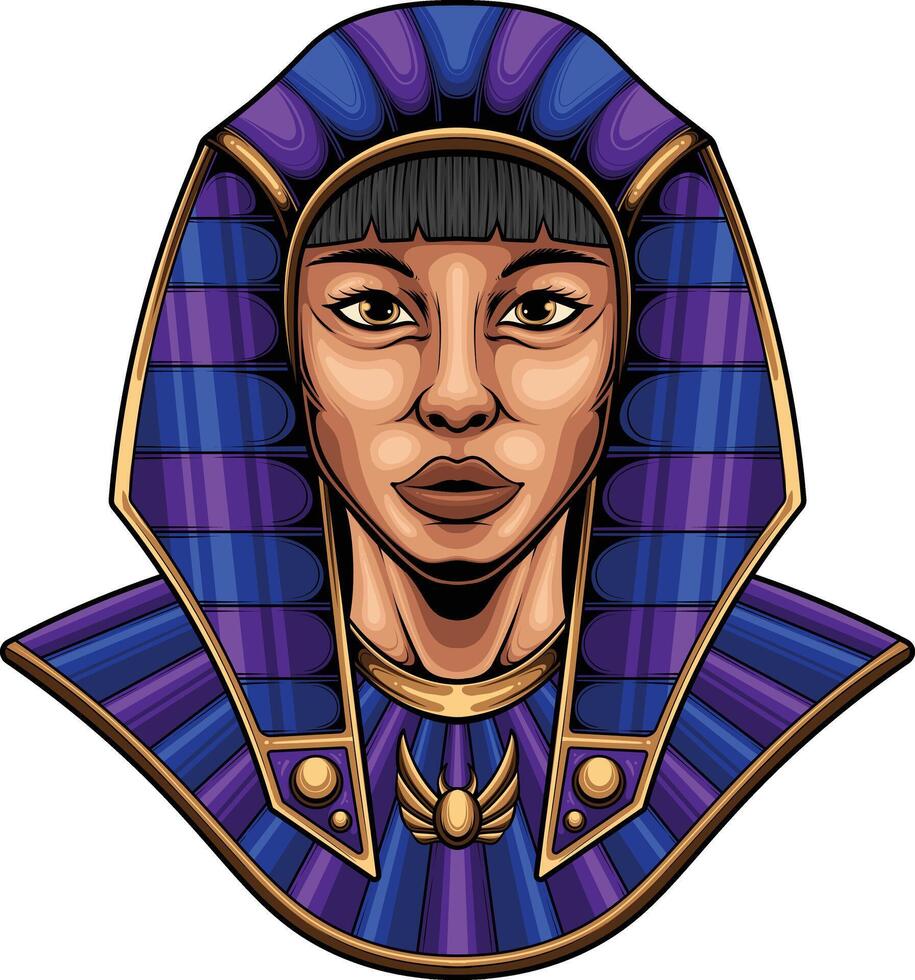 Vector illustration of egyptian ancient mummy