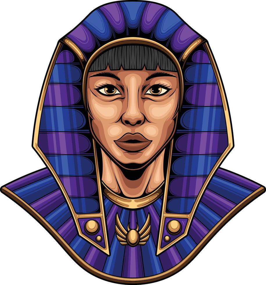 Vector illustration of egyptian ancient mummy