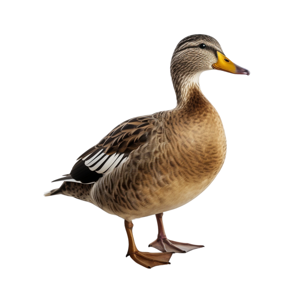 AI generated Duck clip art png