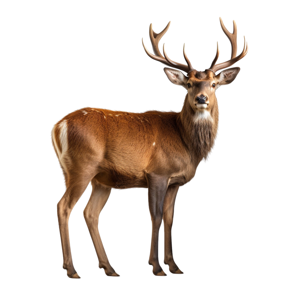 AI generated Deer clip art png