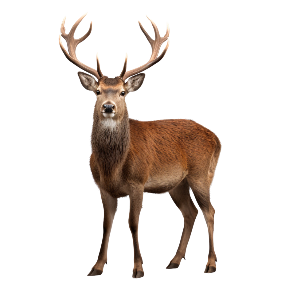 AI generated Deer clip art png