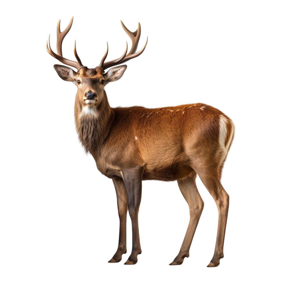 AI generated Deer clip art png