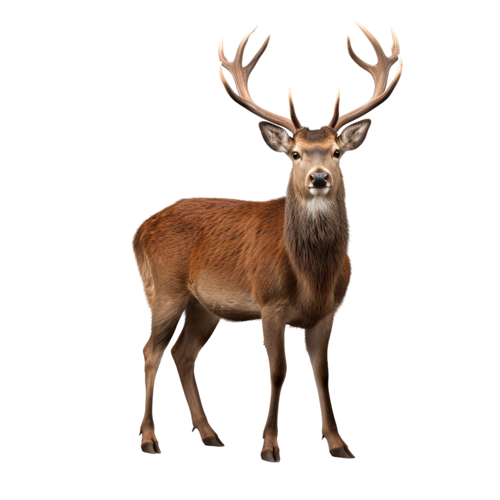 AI generated Deer clip art png