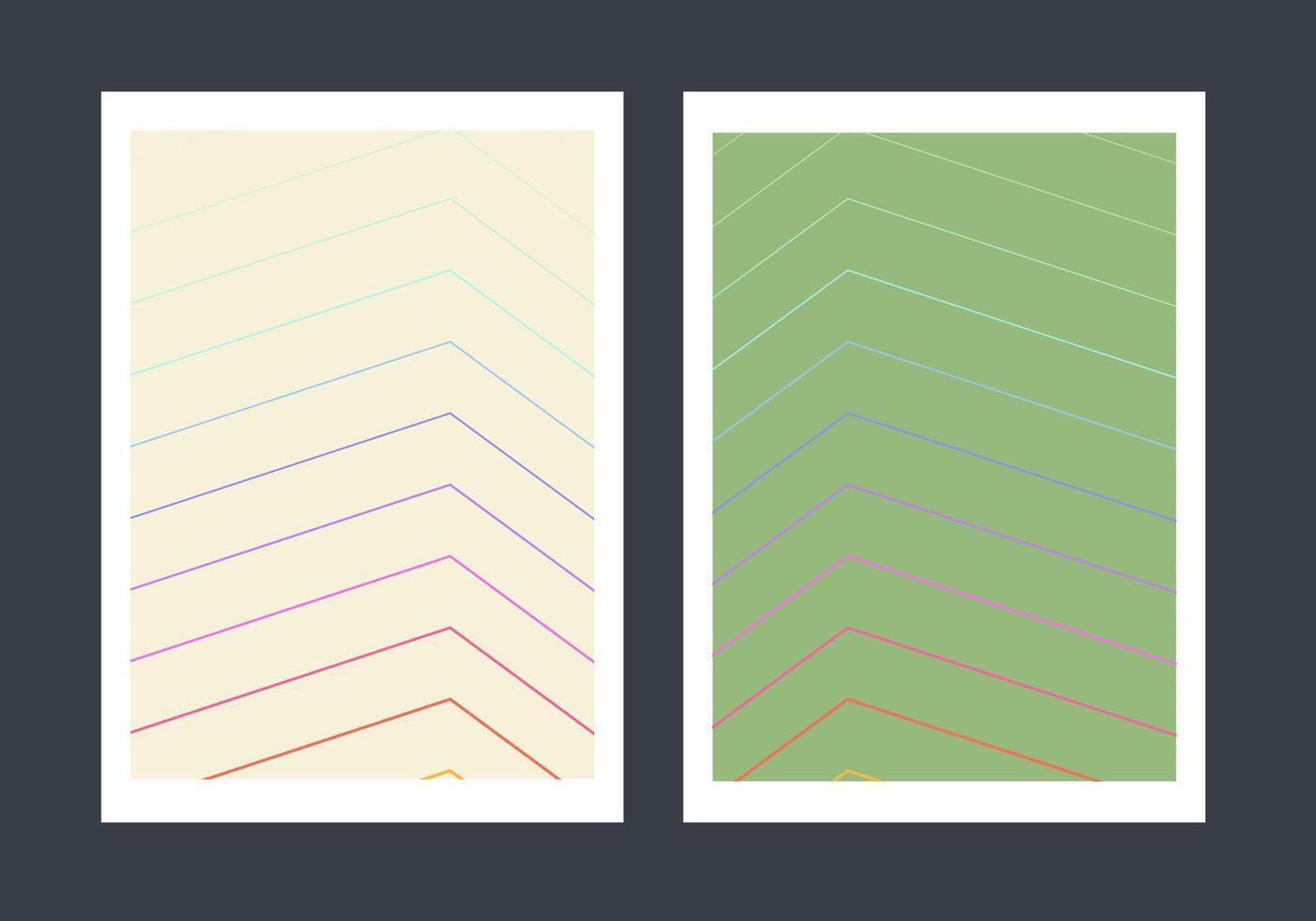 Abstract line curve cover background template, line pattern background, ready to use. vector