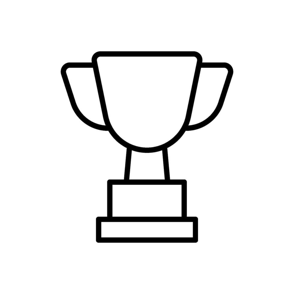 Trophy icon vector design templates simple and modern