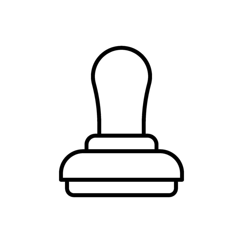 Rubber Stamp icon vector design templates simple and modern