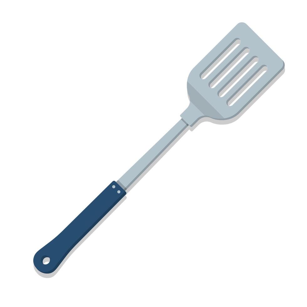 Kitchen utensil classic line spatula cartoon illustration vector