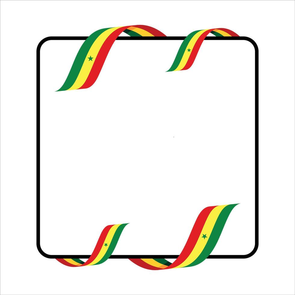 Senegal elemento independencia día ilustración diseño vector