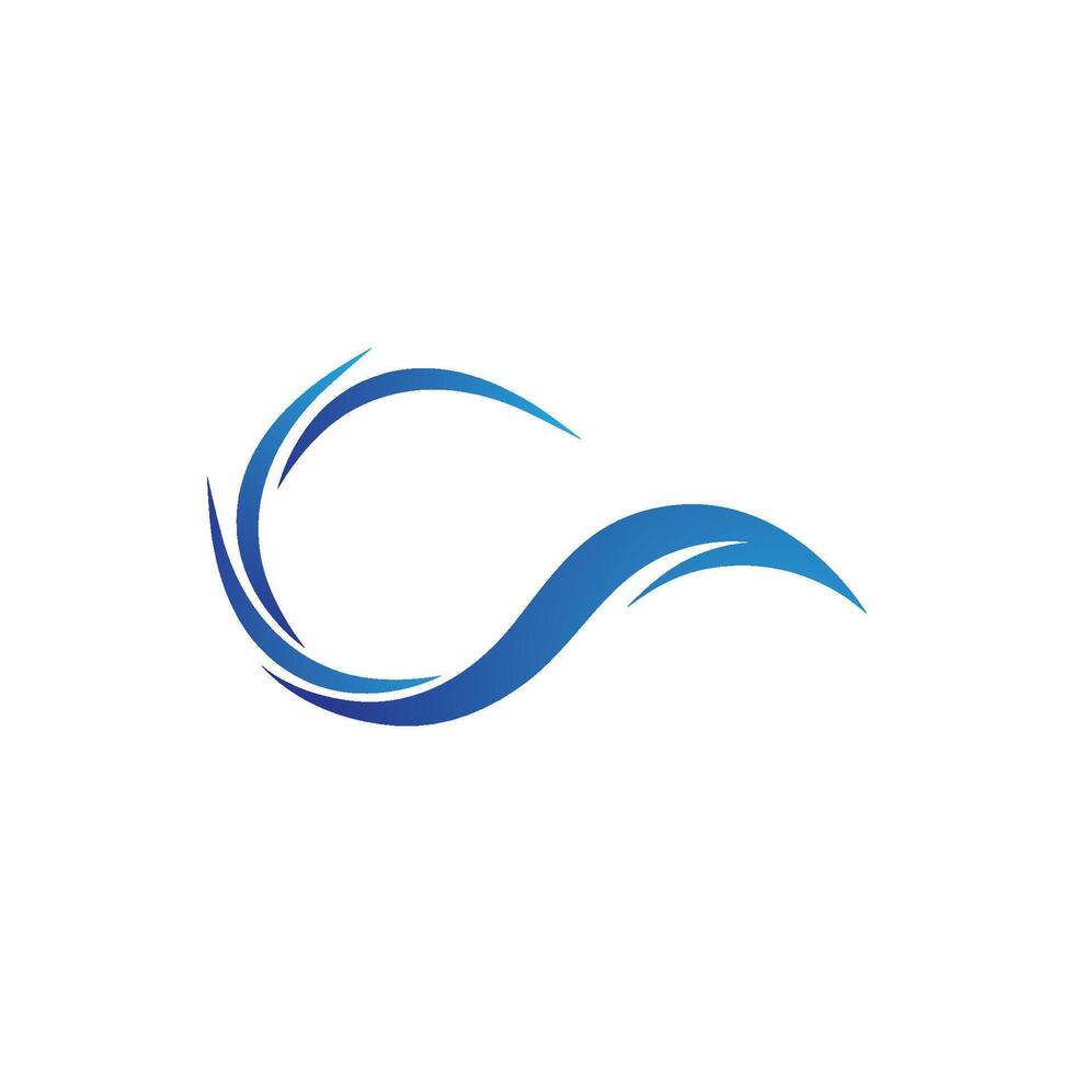 Water Wave logo vector