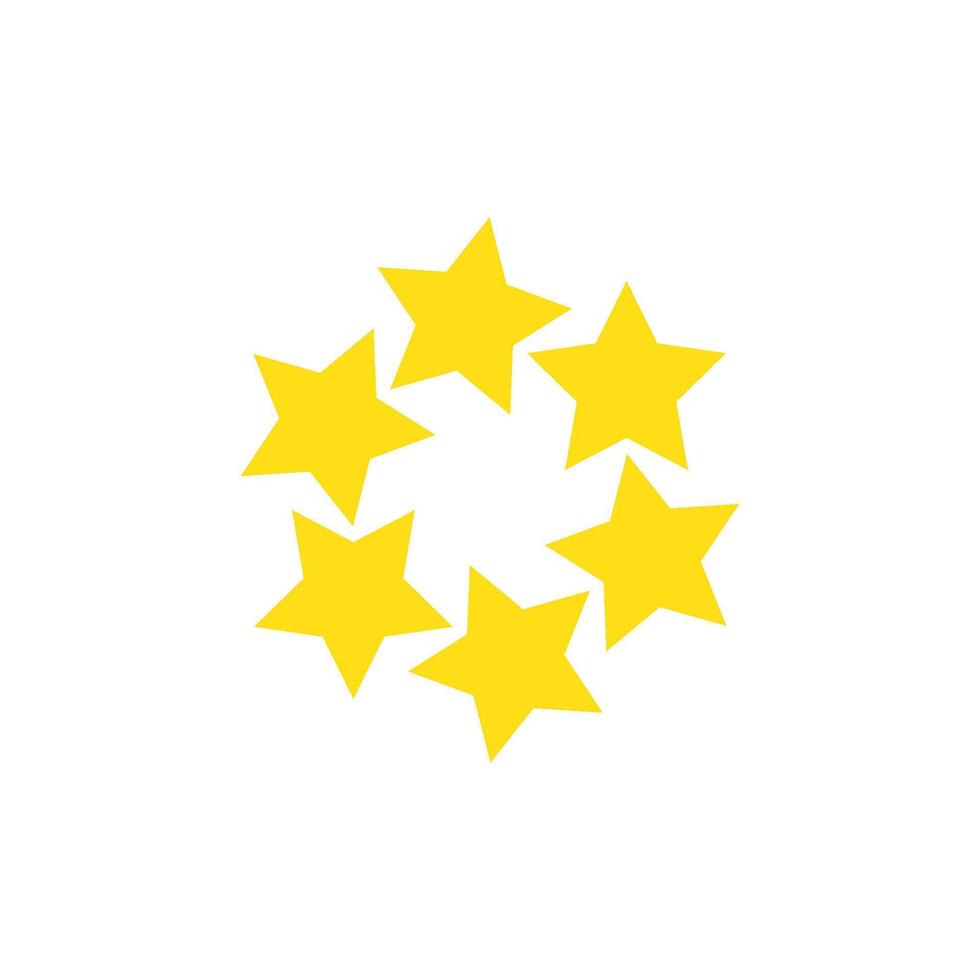 Star logo design vector