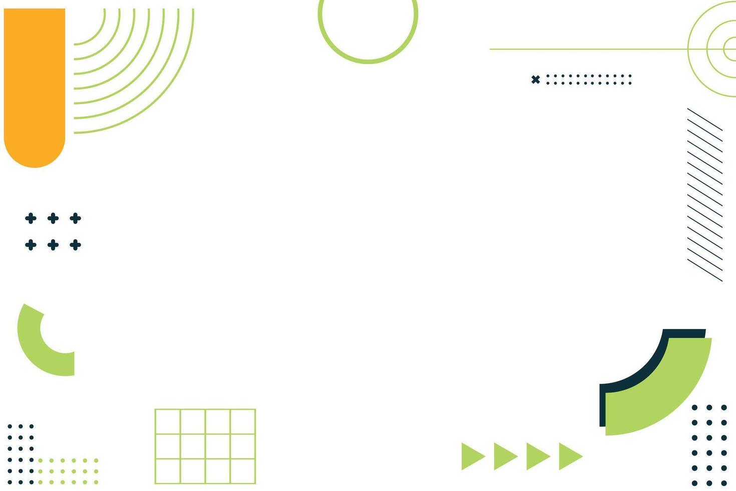 resumen memphis geométrico forma antecedentes vector