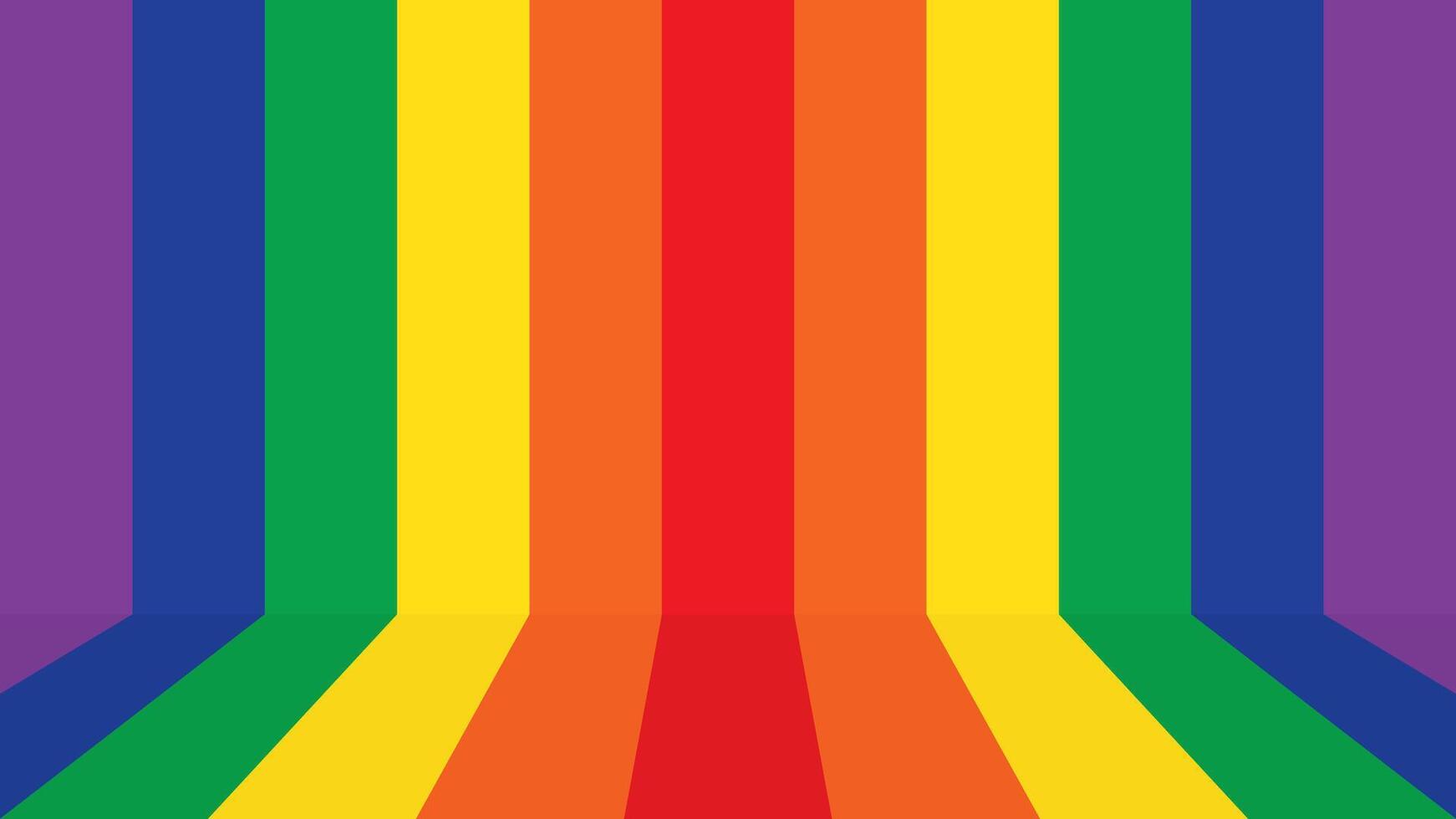 Rainbow colored background. LGBTQI, pride month concept. vector