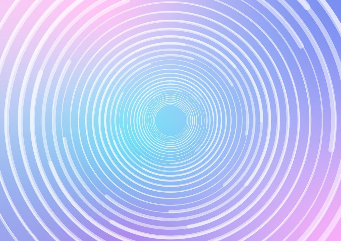 Loops circle pattern graphic blue presentation background vector
