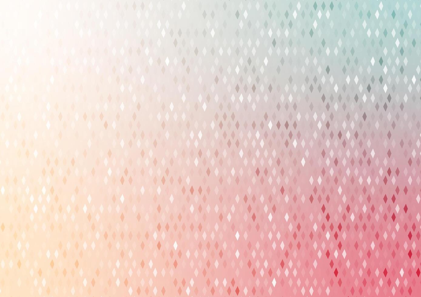 Geometric square dimond soft red pattern pink background vector