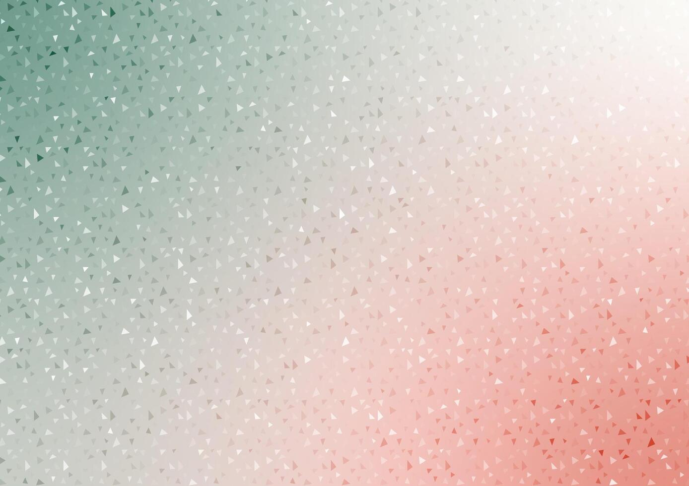 Gradient triangle green abstract red pattern background vector