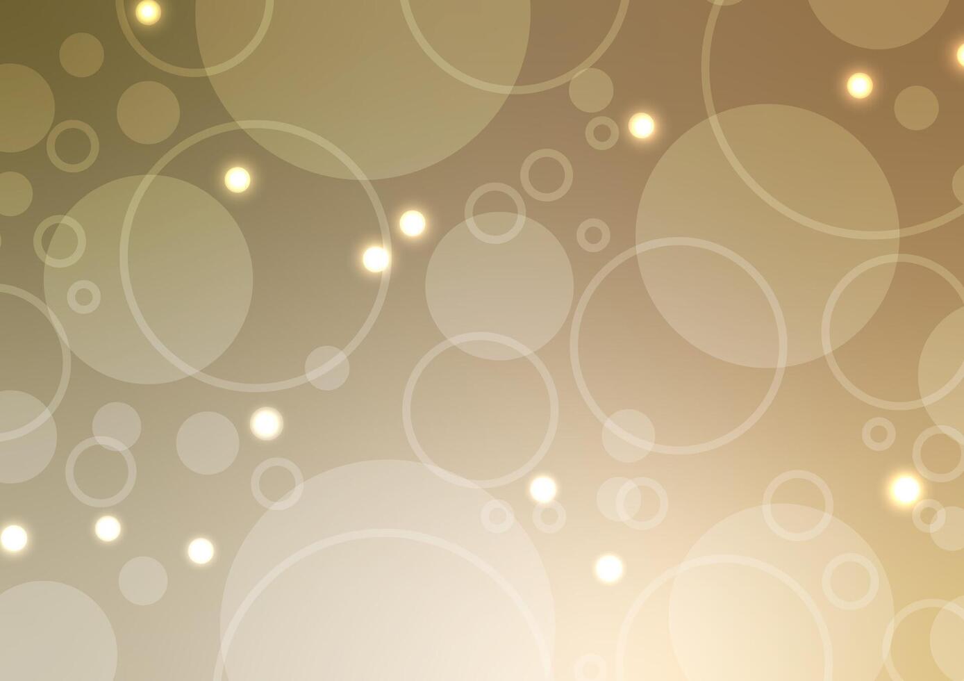 Brown circle random graphics minimal line decoration background vector