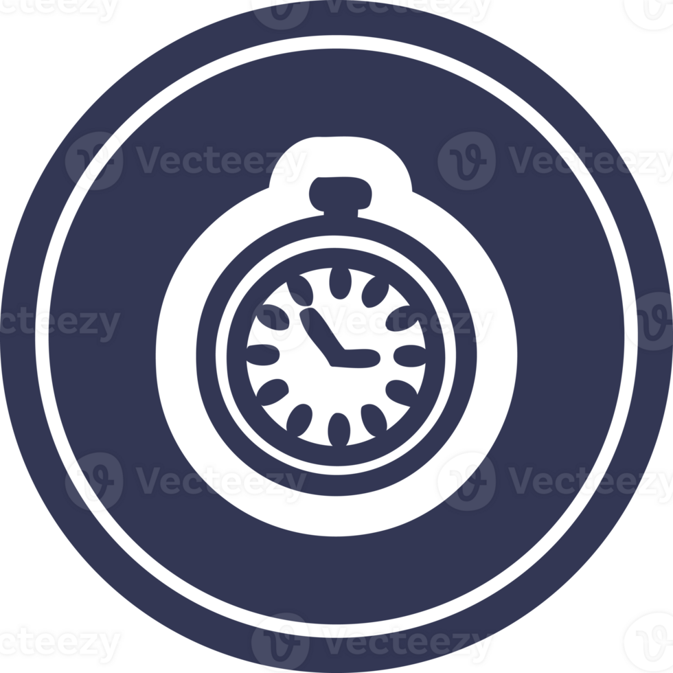 stop watch circular icon symbol png