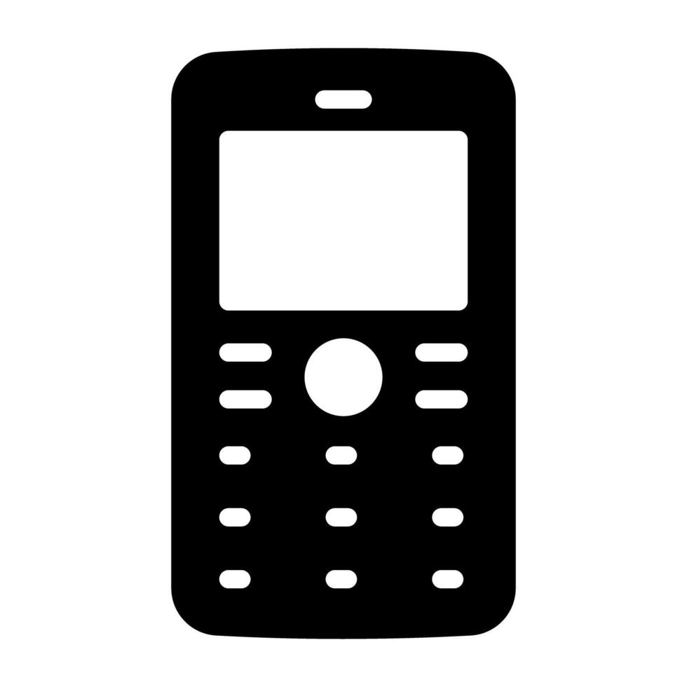 Modern style vector of mobile phone