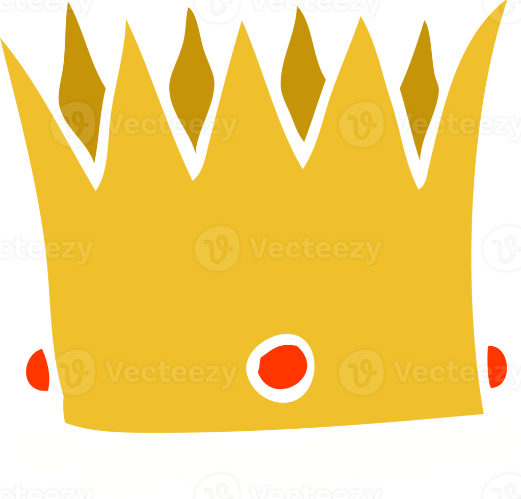 cartoon doodle royal crown png