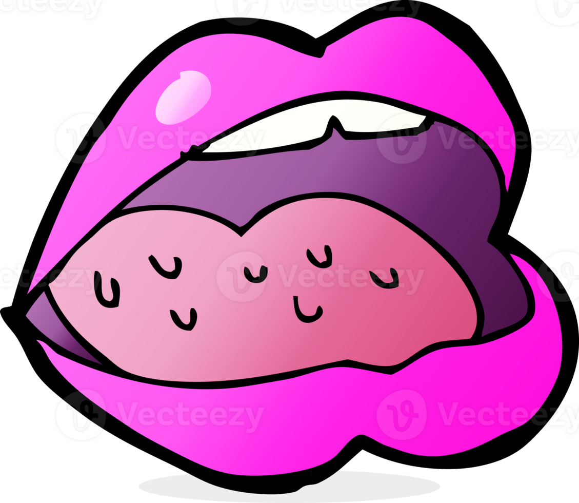 cartoon open mouth png