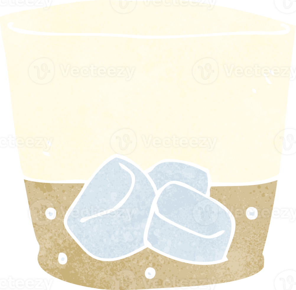 cartoon whiskey in glass png