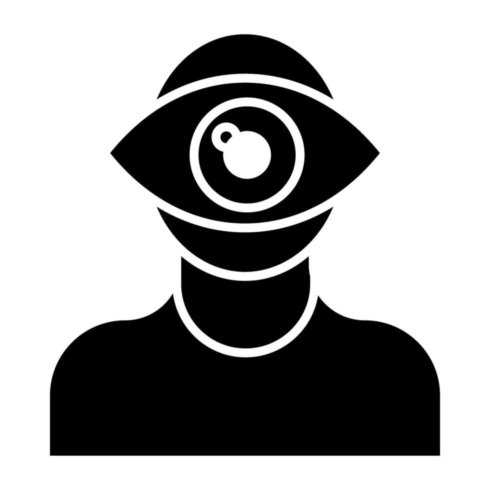 Monitoring icon in unique design vector
