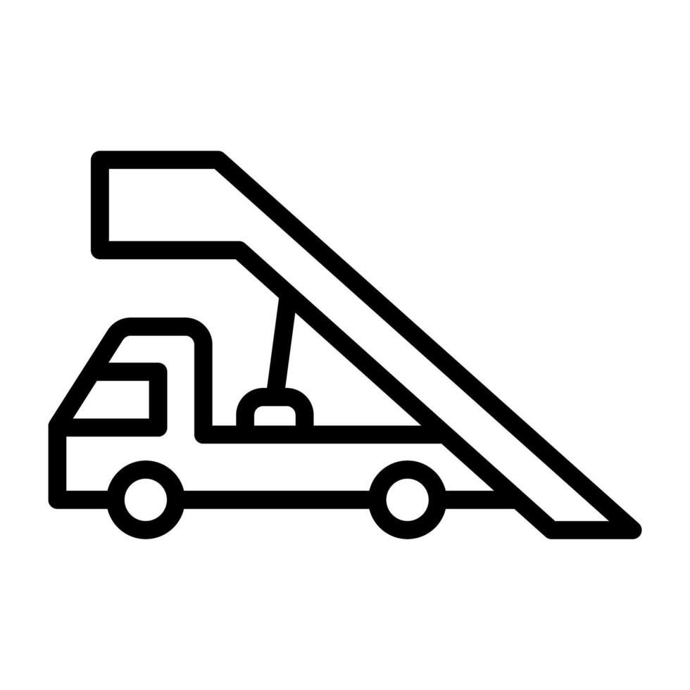 A     A perfect design vector of airport truck