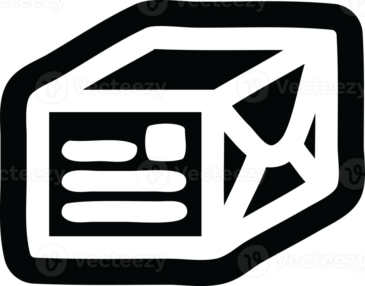 wrapped parcel icon symbol png