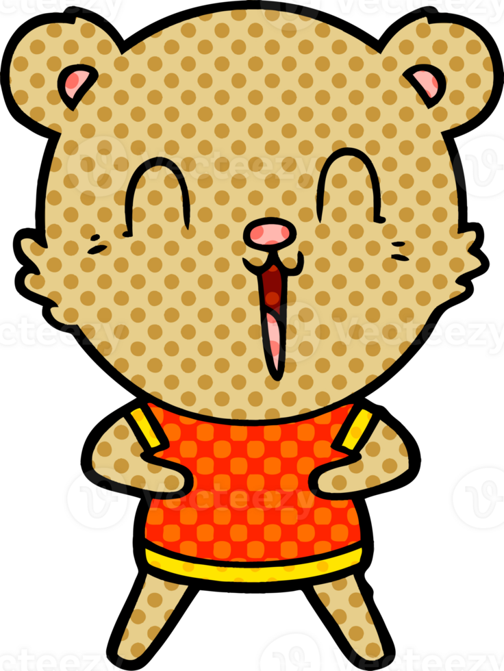 happy cartoon bear png