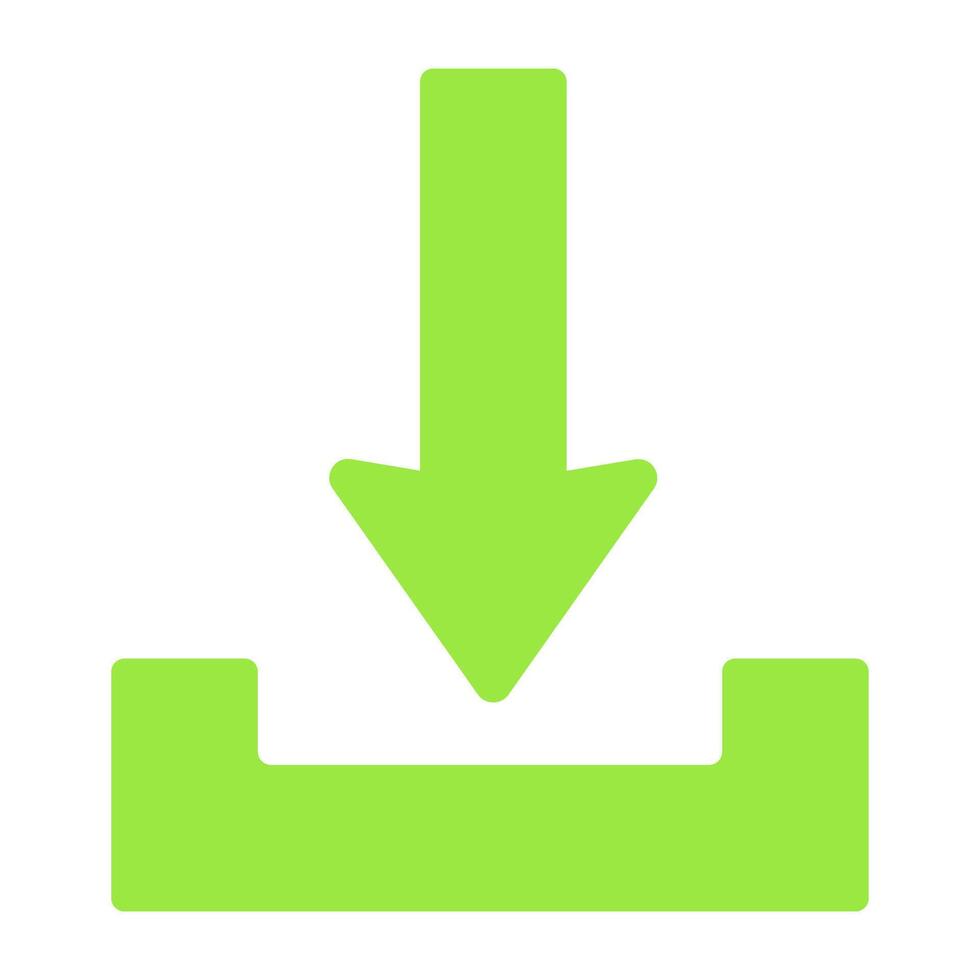 A trendy vector design, editable icon