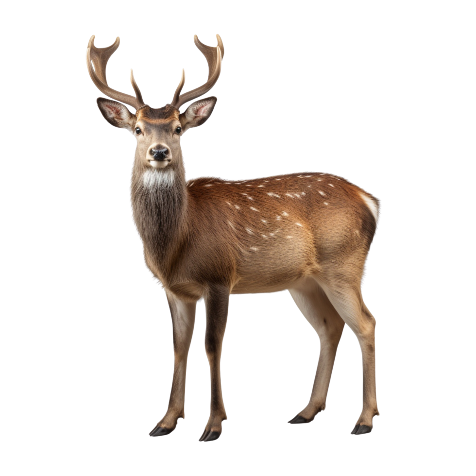 AI generated Deer clip art png
