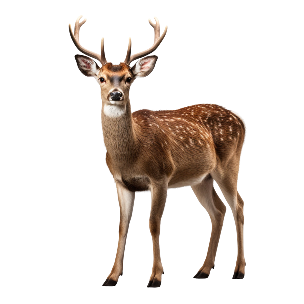 AI generated Deer clip art png
