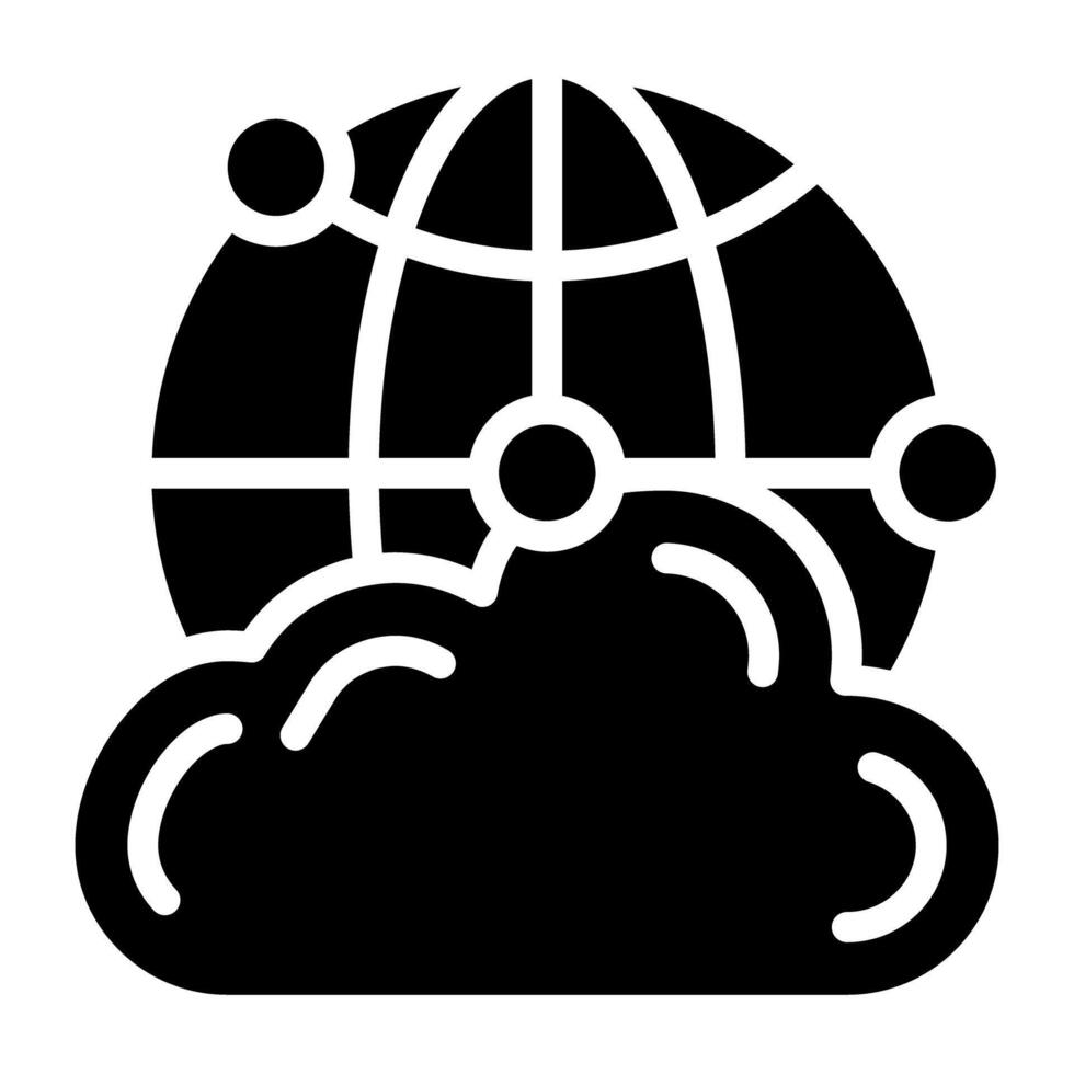 A perfect design vector of global cloud