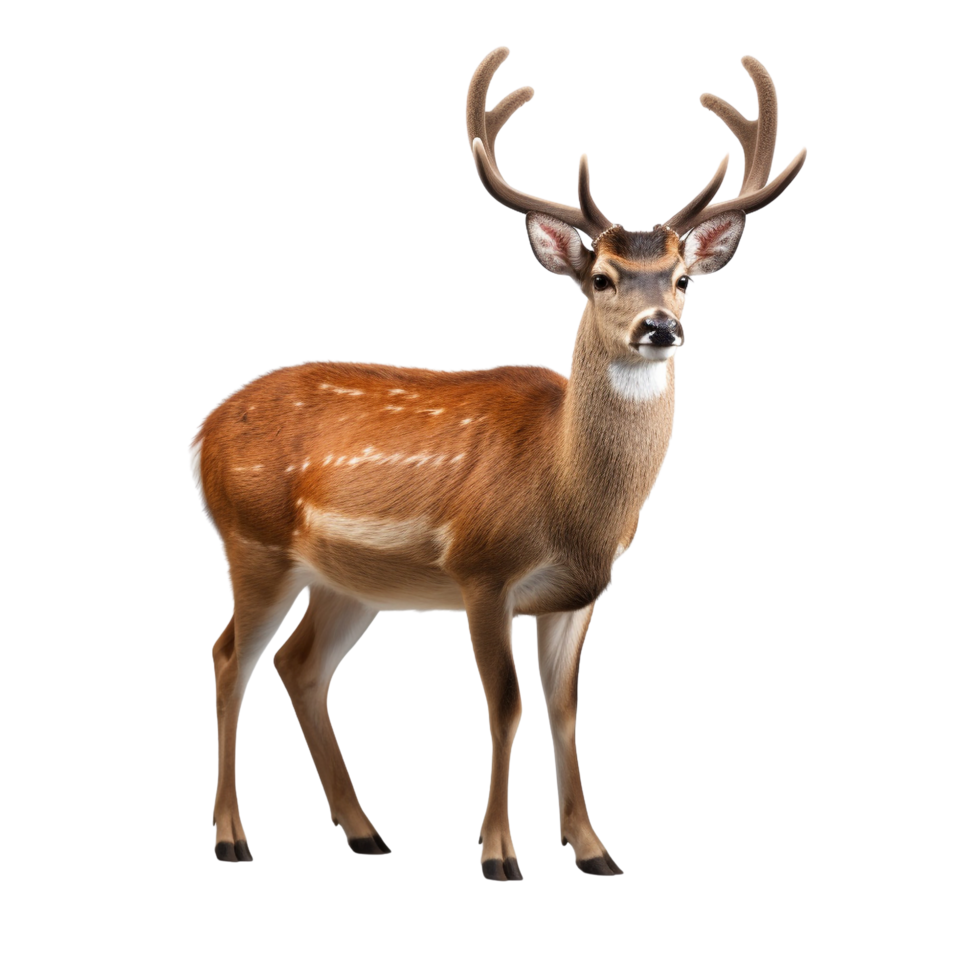 AI generated Deer clip art png