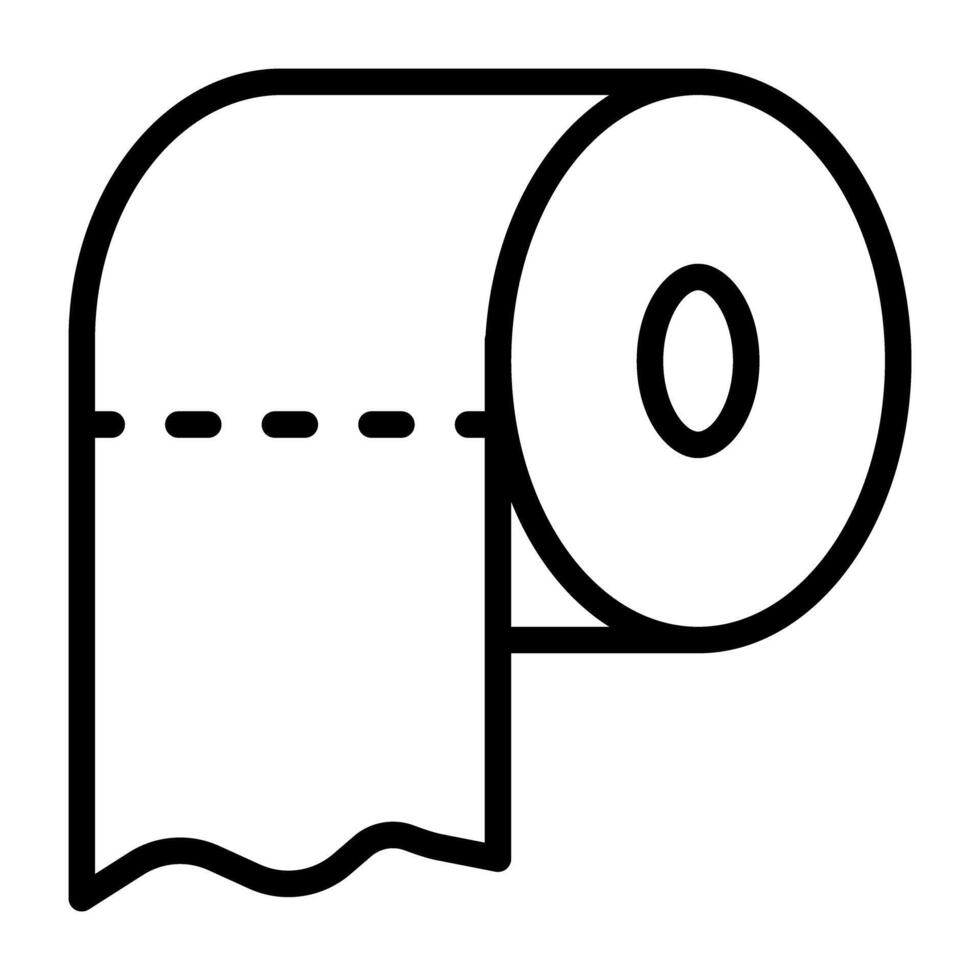 A perfect design icon of tissue paper roll vector