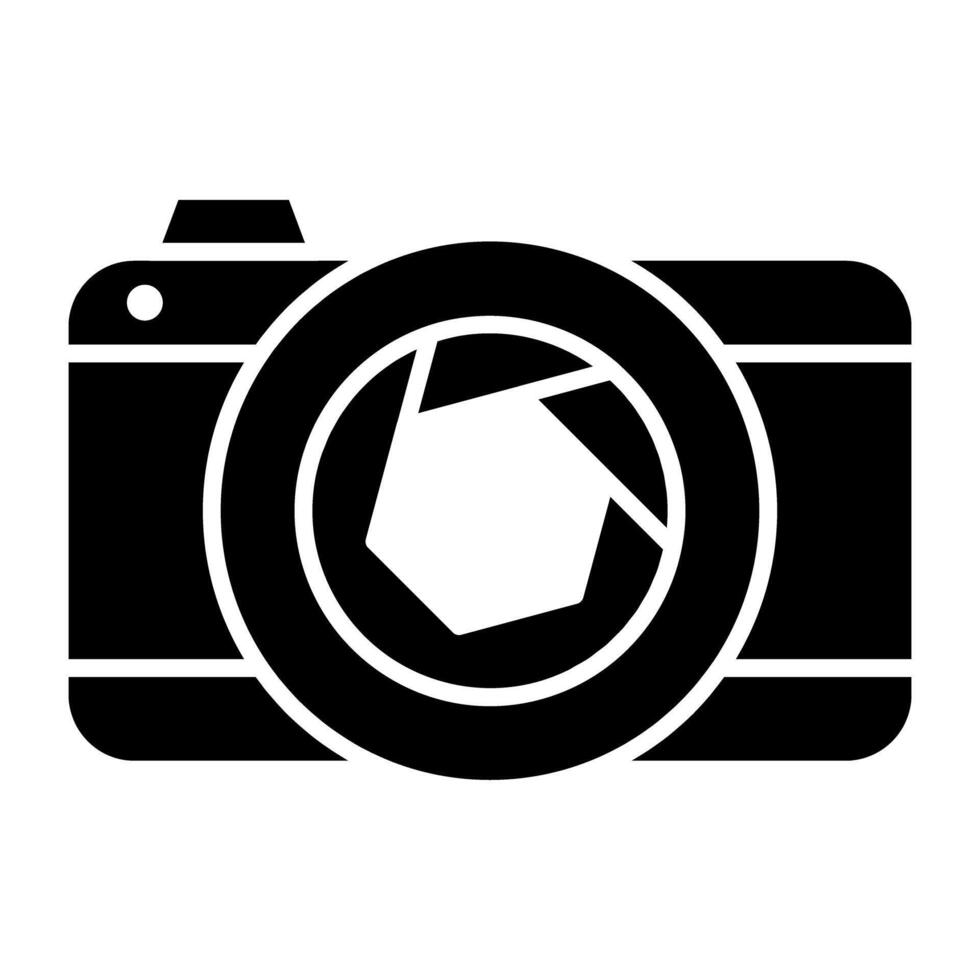 Modern technology icon of camera vector