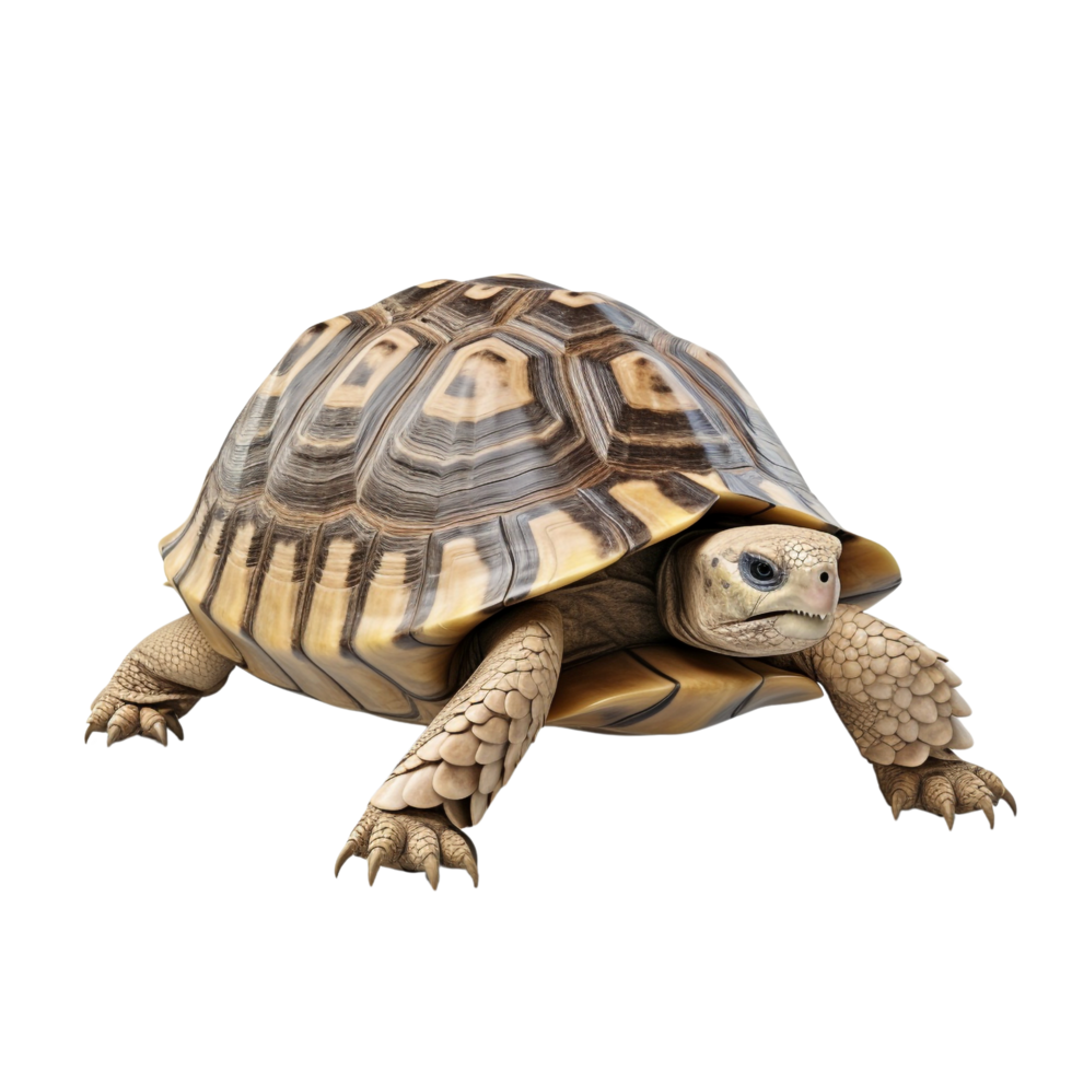 AI generated Turtle clip art png