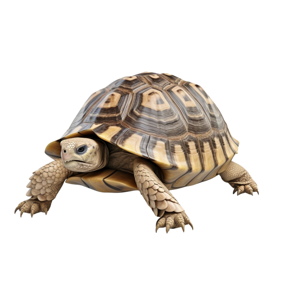 AI generated Turtle clip art png