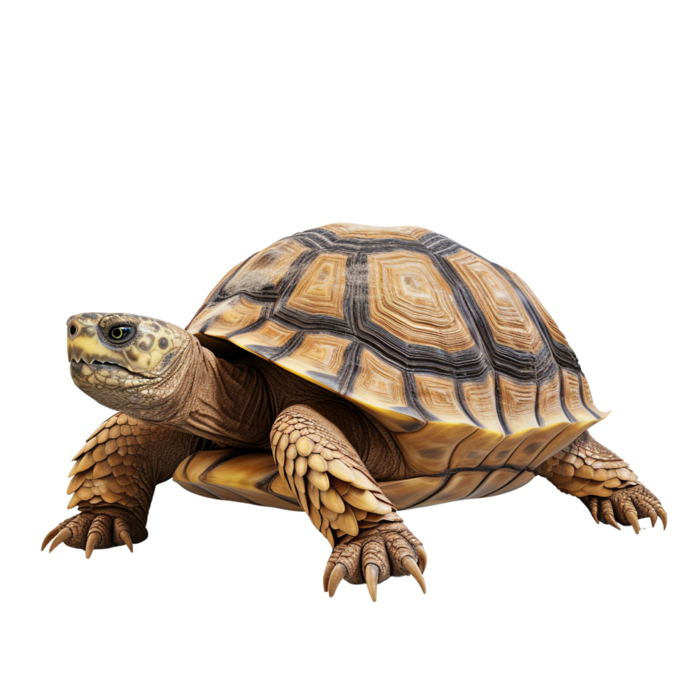 AI generated Turtle clip art png
