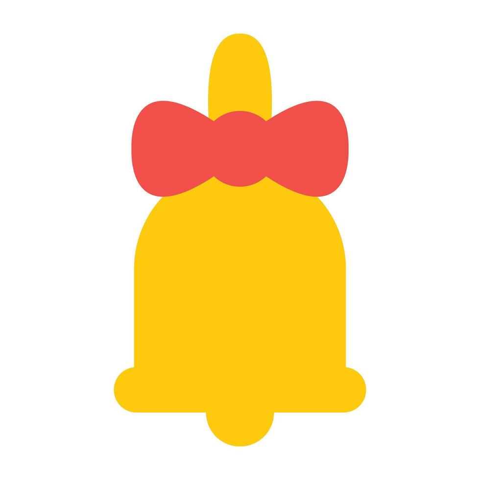 A trendy vector design of bell icon